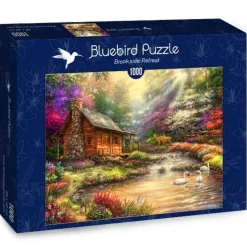 Bluebird Puzzle : Brookside Retreat (1000)