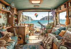 Bluebird Puzzle : Camping Coast (1000)