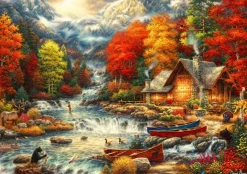 Bluebird Puzzle : Chuck Pinson - Treasures of the Great Outdoors (1000)
