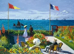 Bluebird Puzzle : Claude Monet - Garden at Sainte-Adresse, 1867 (3000)