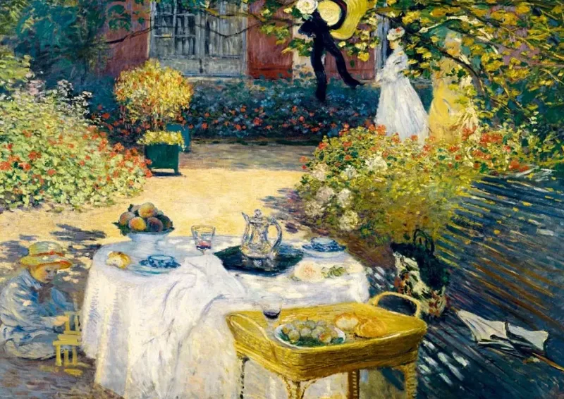 Bluebird Puzzle : Claude Monet - The Lunch, 1873 (2000)