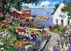 Bluebird Puzzle : Coastal Garden (500)