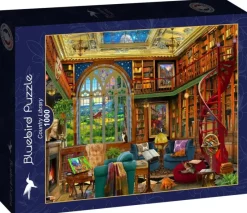 Bluebird Puzzle : Country Library (1000)