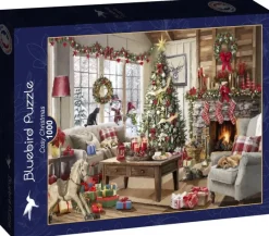 Bluebird Puzzle : Cozy Christmas (1000)