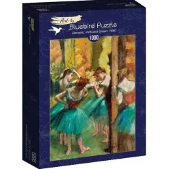 Bluebird Puzzle : Degas - Dancers, Pink and Green, 1890 (1000)