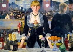 Bluebird Puzzle : Édouard Manet - A Bar at the Folies-Bergere, 1882 (1000)