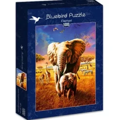 Bluebird Puzzle : Elephant (1000)