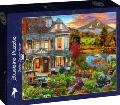 Bluebird Puzzle : Garden Country Home (1000)