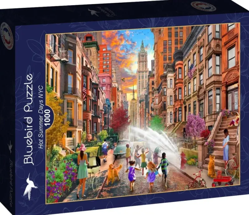 Bluebird Puzzle : Hot Summer Days NYC (1000)