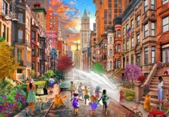 Bluebird Puzzle : Hot Summer Days NYC (1000)