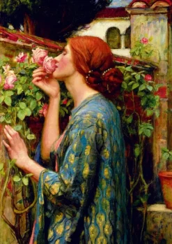Bluebird Puzzle : John William Waterhouse - The Soul of the Rose, 1903 (1000)