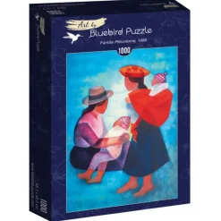 Bluebird Puzzle : Louis Toffoli - Famille Péruvienne, 1986 (1000)