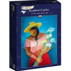 Bluebird Puzzle : Louis Toffoli - La Femme aux Arums, 1985 (1000)