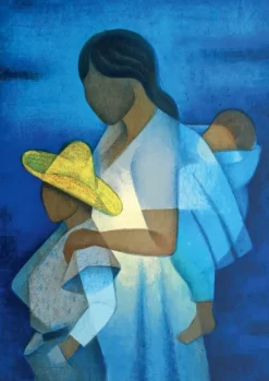 Bluebird Puzzle : Louis Toffoli - La Mere et Les Enfants, 1973 (1000)