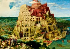 Bluebird Puzzle : Pieter Bruegel the Elder - The Tower of Babel, 1563 (1000)