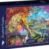 Bluebird Puzzle : Rose Cat Khan - Autumn Castle Festival (1000)