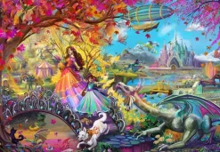 Bluebird Puzzle : Rose Cat Khan - Autumn Castle Festival (1000)