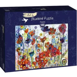 Bluebird Puzzle : Sally Rich - Poppies (1000)
