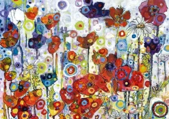 Bluebird Puzzle : Sally Rich - Poppies (1000)