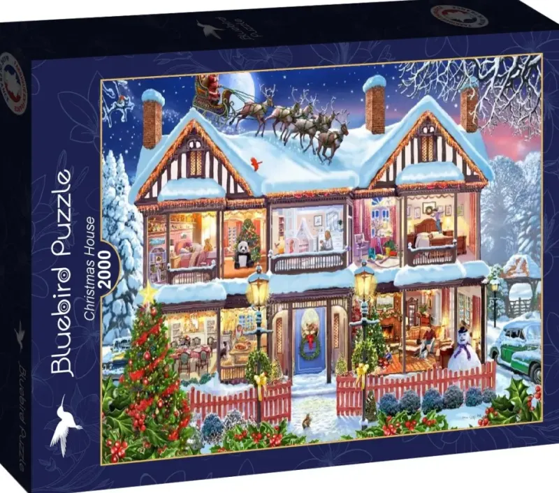 Bluebird Puzzle : Steve Crisp - Christmas House (2000)