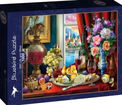 Bluebird Puzzle : Still Life and Wine (1000)