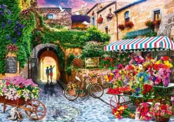 Bluebird Puzzle : The Flower Market (1000)