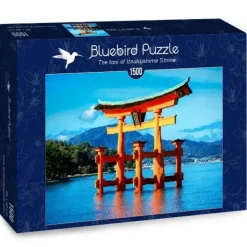 Bluebird Puzzle : The Torii of Itsukushima Shrine (1500)