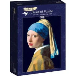 Bluebird Puzzle : Vermeer - Girl With a Pearl Earring, 1665 (1000)