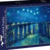 Bluebird Puzzle : Vincent Van Gogh - Starry Night Over the Rhône, 1888 (1000)