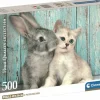 Clementoni : Cat & Bunny (500)
