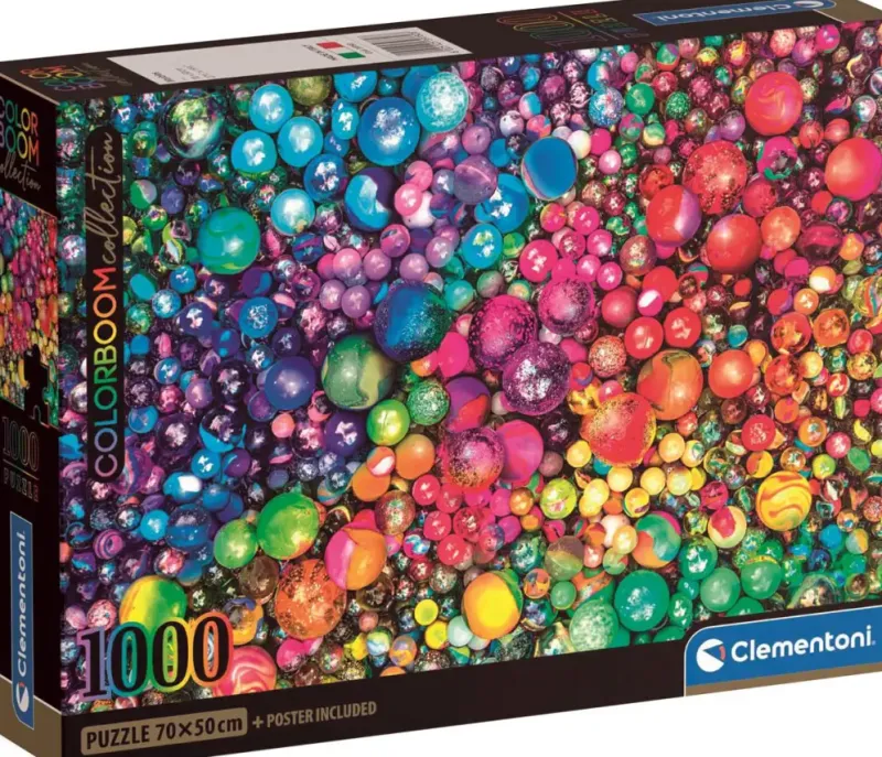 Clementoni : Color Boom Collection - Marbles (1000)