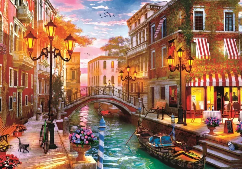 Clementoni : Dominic Davison - Sunset Over Venice (500)