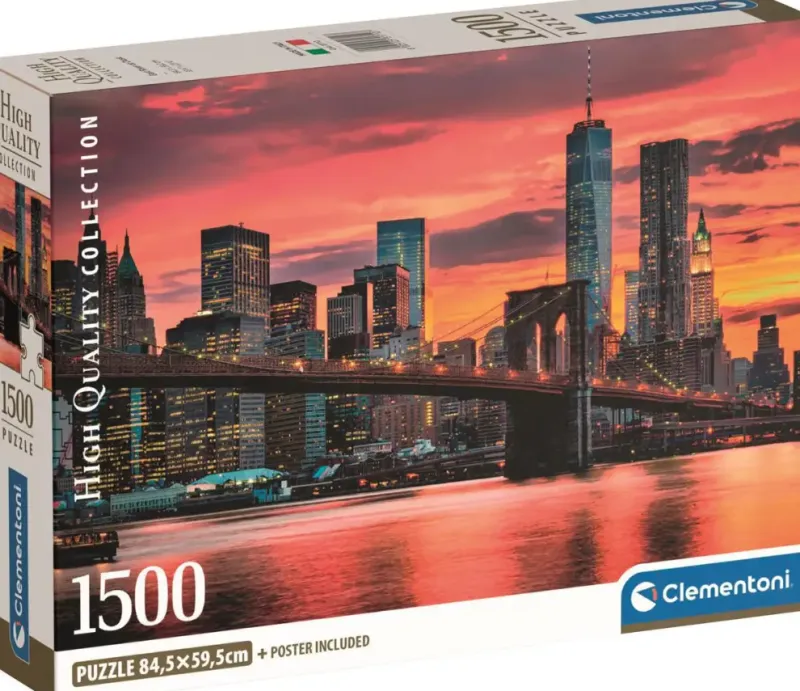 Clementoni : East River at Dusk (1500)