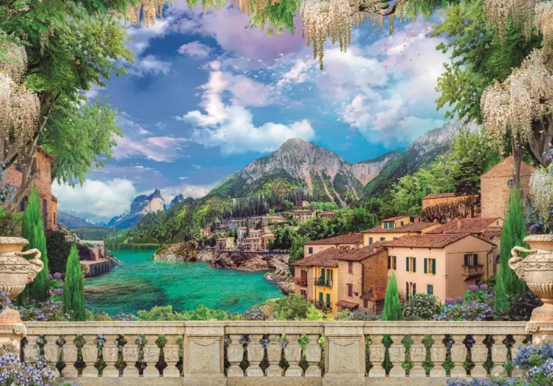 Clementoni : Lush Terrace on Lake (3000)