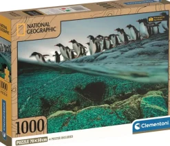 Clementoni : National Geographics - Gentoo Penguins (1000)
