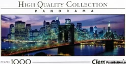 Clementoni : Panorama - New York - Brooklyn Bridge (1000)