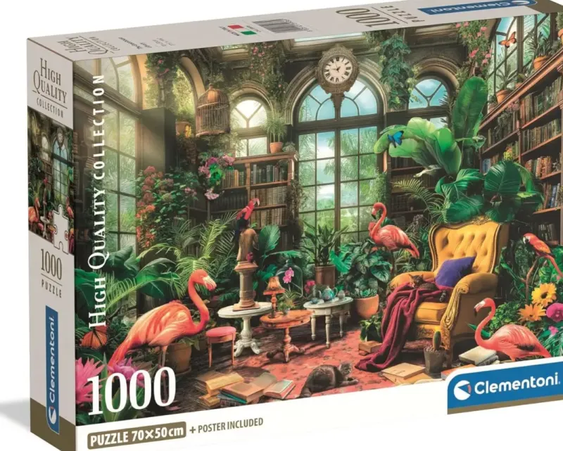 Clementoni : The Greenhouse Library (1000)