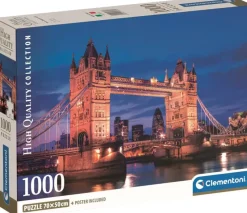 Clementoni : Tower Bridge at Night (1000)
