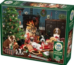 Cobble Hill : Christmas Puppies (1000)