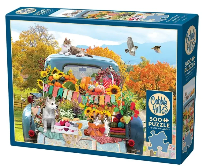 Cobble Hill : Country Truck in Autumn (500)