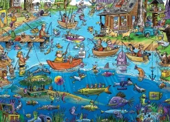 Cobble Hill : Doodle Town - Gone Fishing (1000)