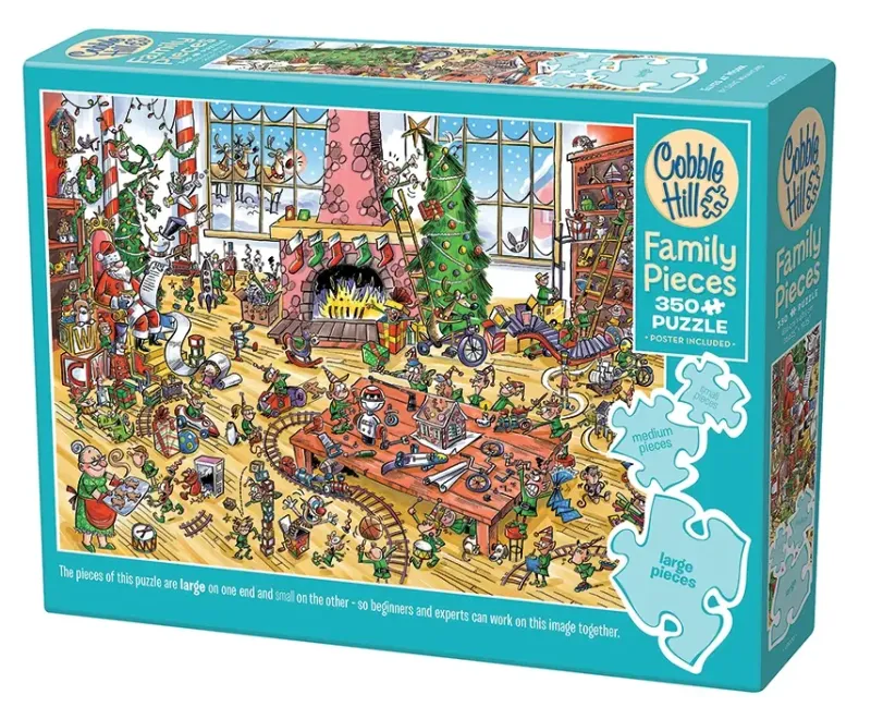Cobble Hill : Family Pieces - Doodle Town, Elves at Work (350)
