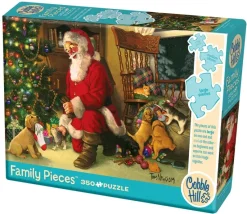 Cobble Hill : Family Pieces - Santa's Lucky Stocking (350)
