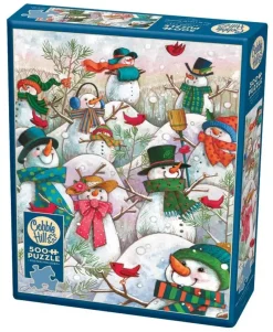 Cobble Hill : Hill of a Lot of Snowmen (500)