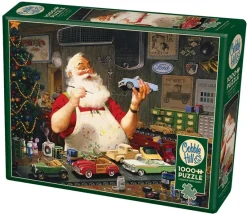 Cobble Hill : Santa Painting Cars (1000)