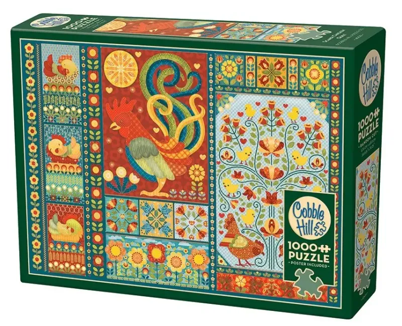 Cobble Hill : Scandi Chicken Quilt (1000)