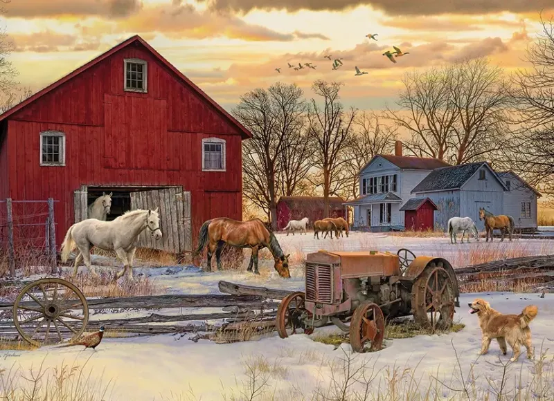 Cobble Hill : Winter on the Farm (1000)