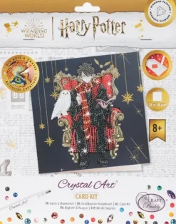 Craft Buddy : Crystal Card Kit - Harry and Hedwig