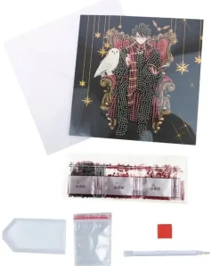 Craft Buddy : Crystal Card Kit - Harry and Hedwig