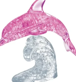 Crystal Puzzle : Dolphin - Pink (95)